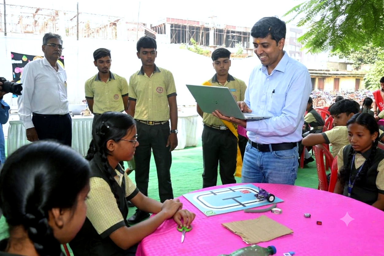 Empowering Young Innovators: Coding, Robotics & AI Workshop at GES photo 7